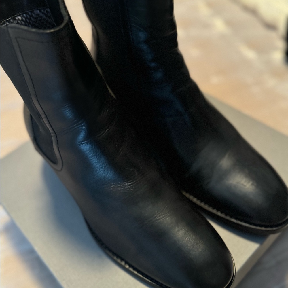 Aquatalia weatherproof leather boots